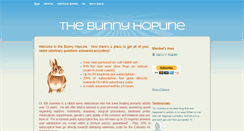 Desktop Screenshot of bunnyhopline.com
